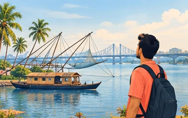Illustration of a generic Kochi cityscape