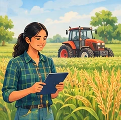 Illustration for B.Sc agriculture courses