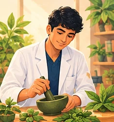 Illustration for BAMS BHMS BUMS ayurveda homeopathy courses