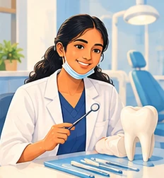 Illustration for BDS dentistry courses