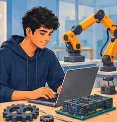 Illustration for B.Tech BE courses